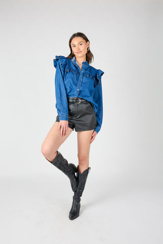 Top in denim Ella