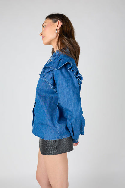 Top in denim Ella