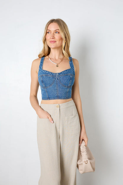 Top corto per neonati anni '90