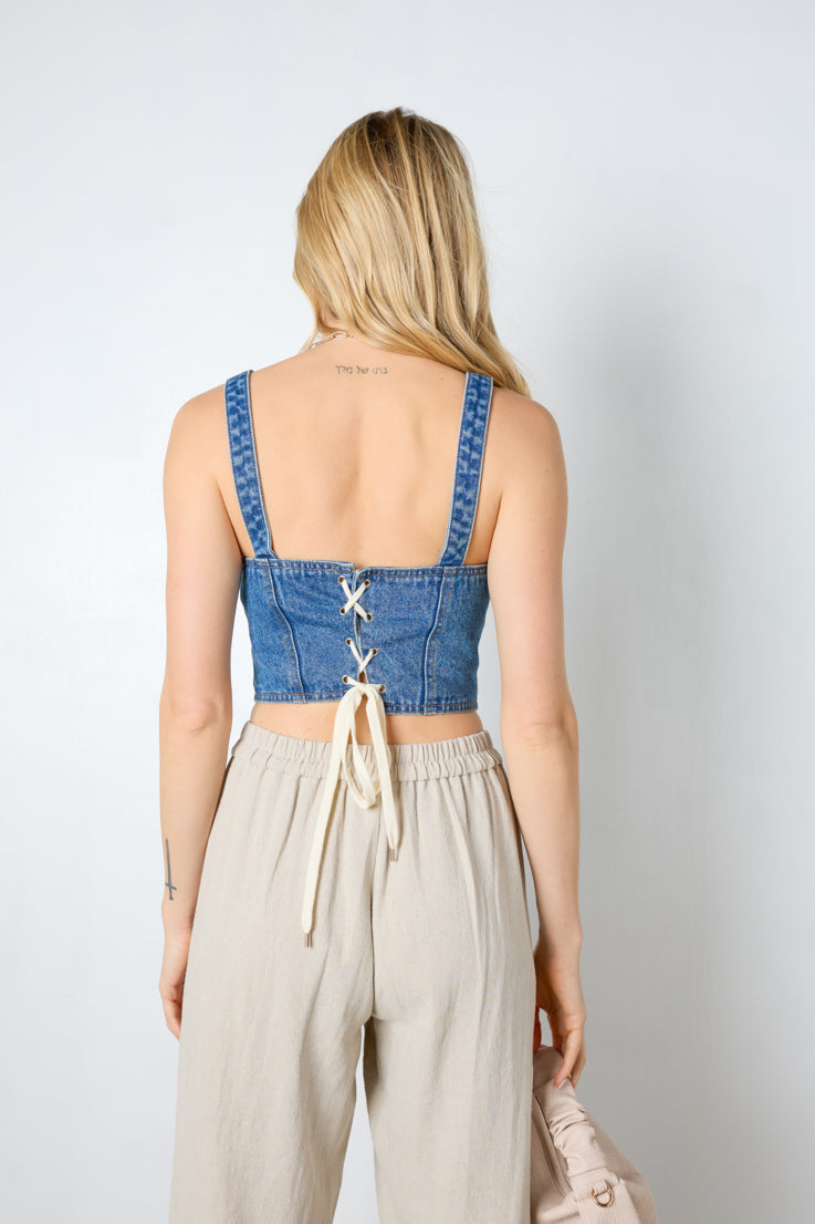 Top corto per neonati anni '90