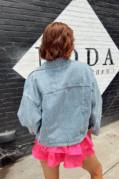 Giacca di jeans Delilah