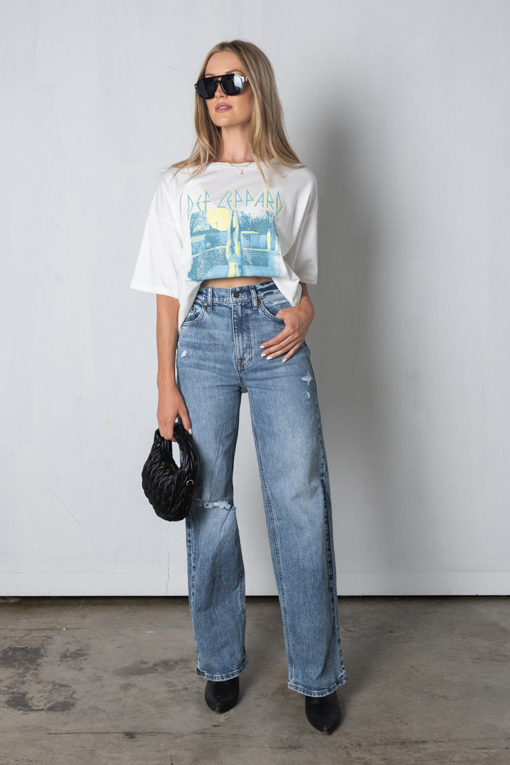 Jeans in denim Rosalie