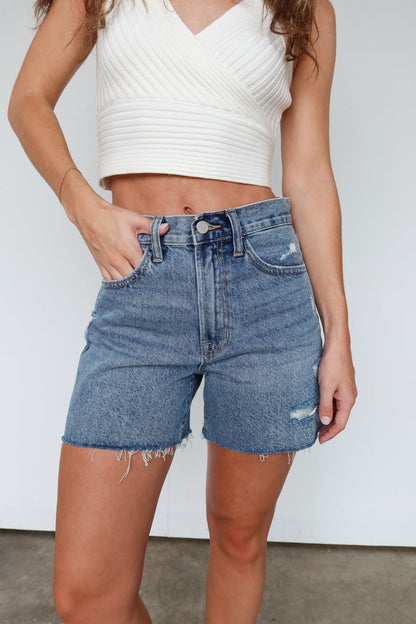 Pantaloncini in denim Lana