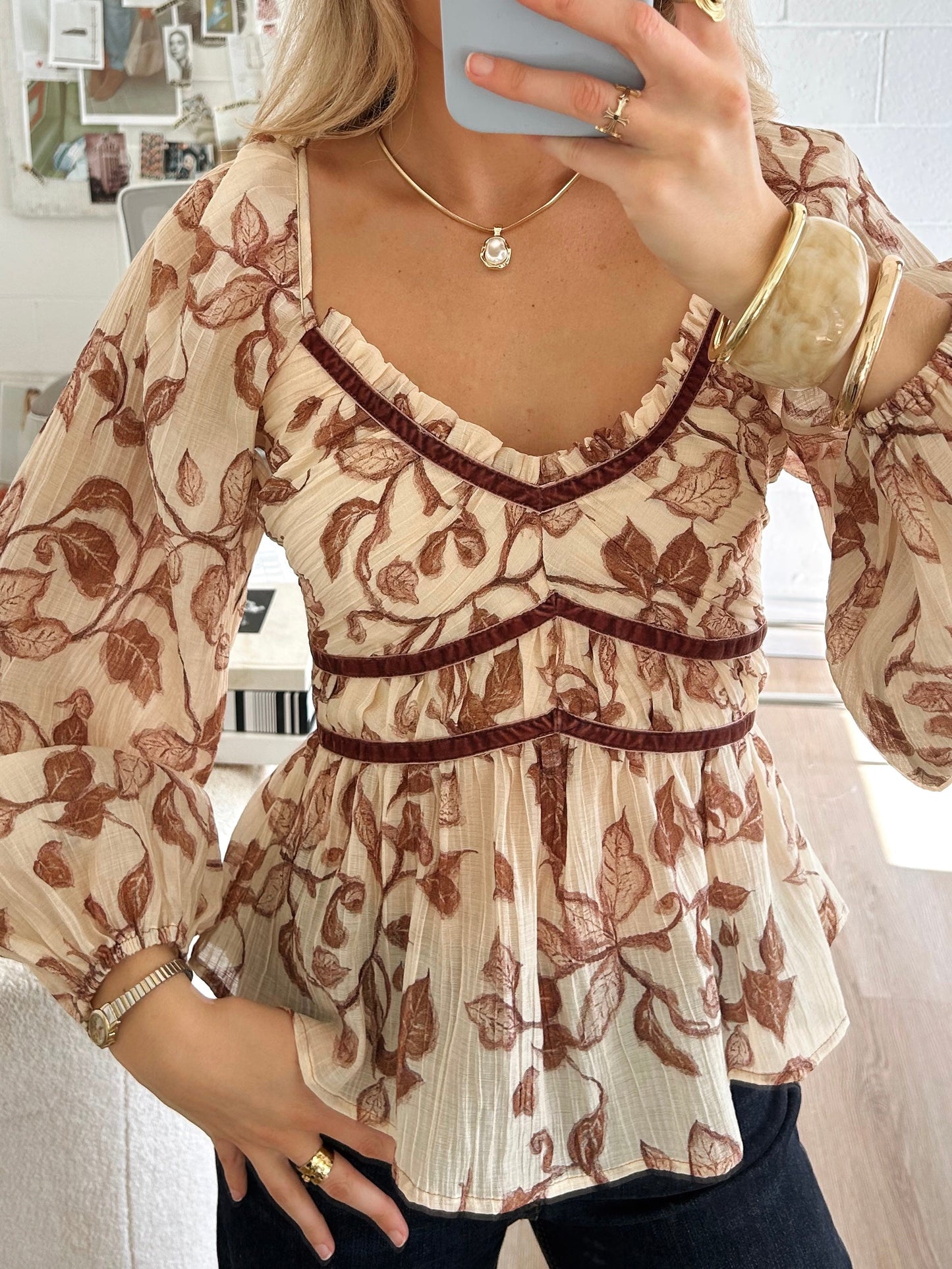 Raccolta anticipata in alto