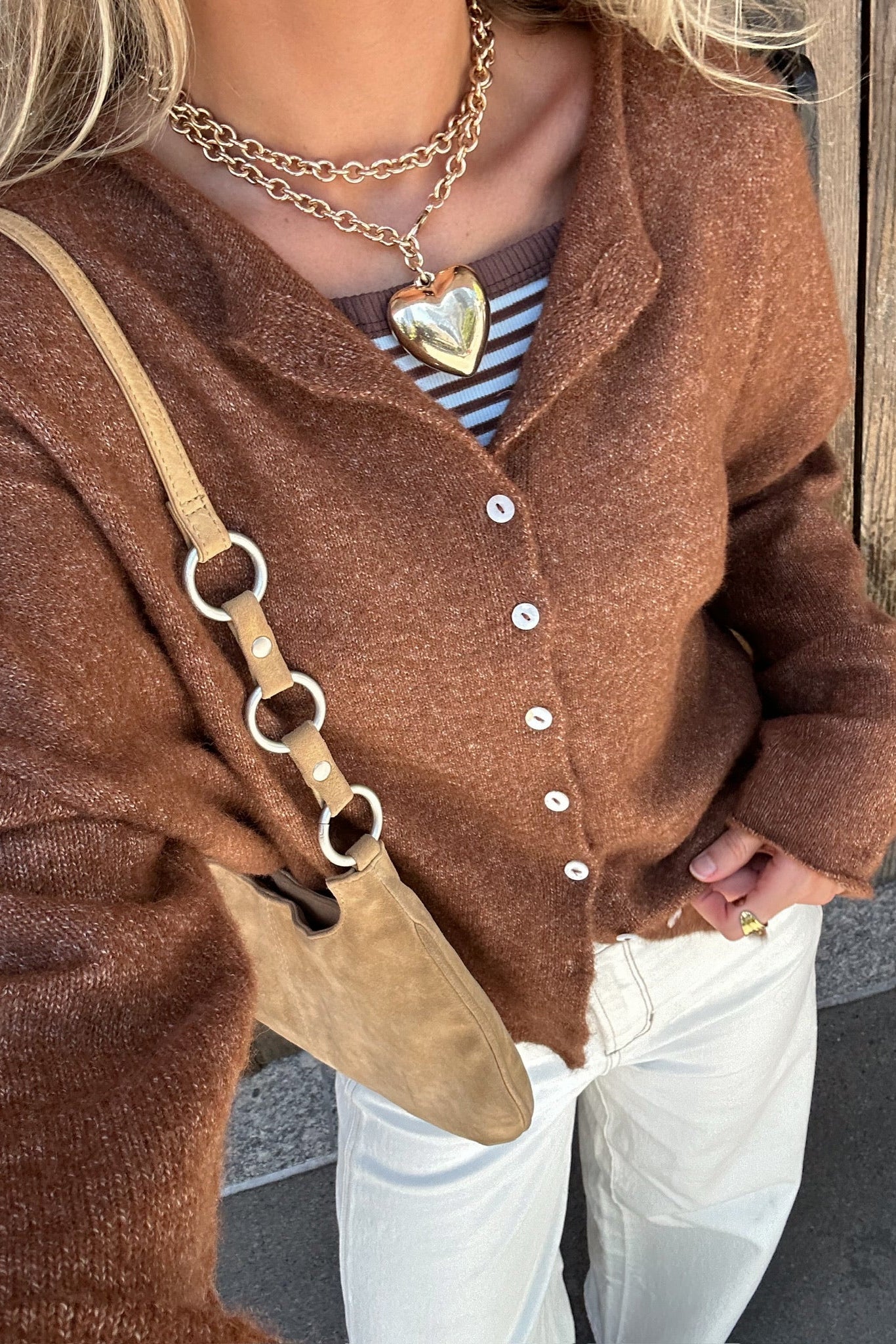 Cardigan Bundle - Pacchetto autunnale - Marrone, bordeaux e rosso