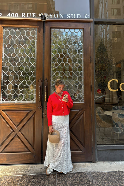 Cardigan Bundle - Pacchetto autunnale - Marrone, bordeaux e rosso