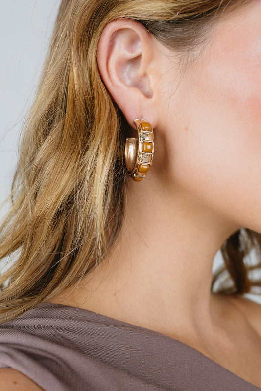 Orecchini a cerchio di transizione