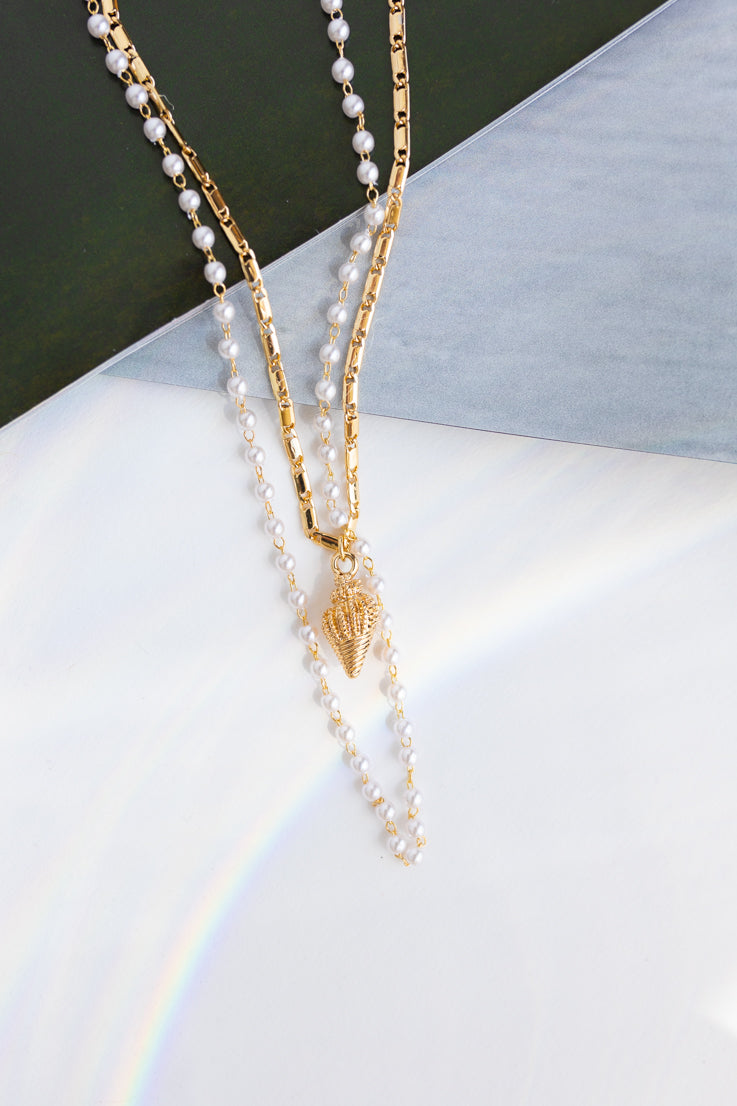 Collana di acquamarina