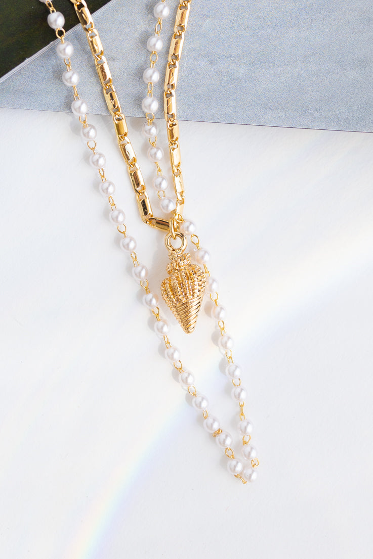 Collana di acquamarina