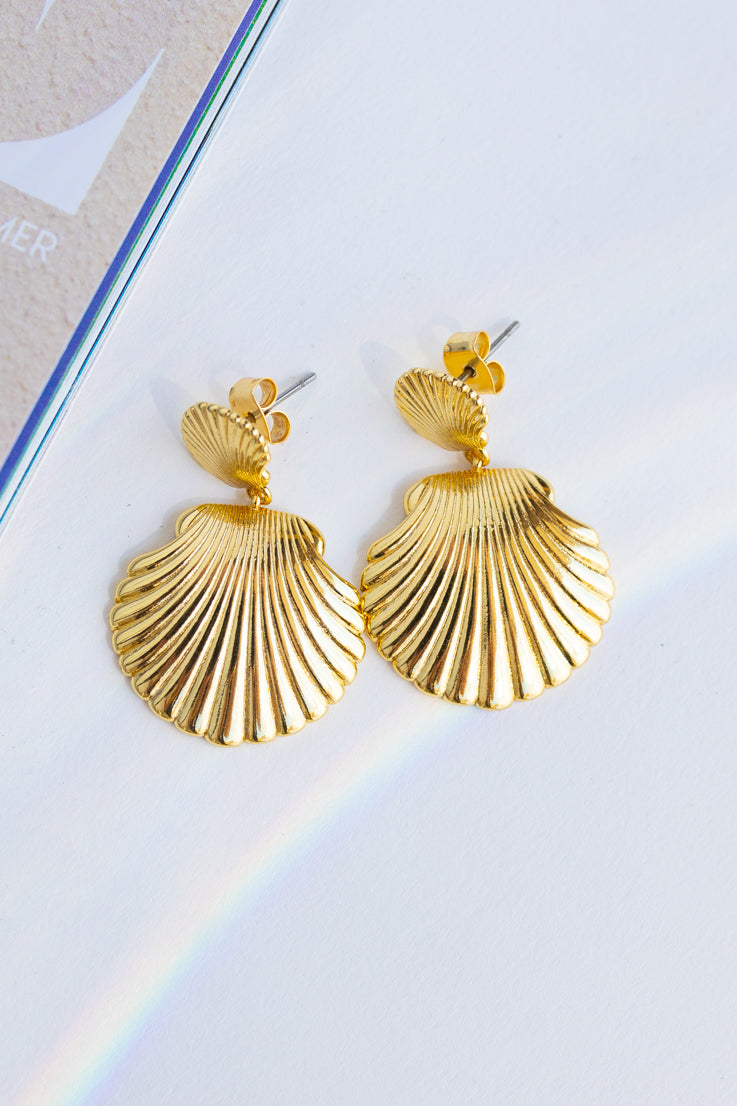 Orecchini a forma di spiaggia