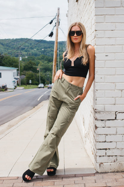 Pantaloni cargo Cassie