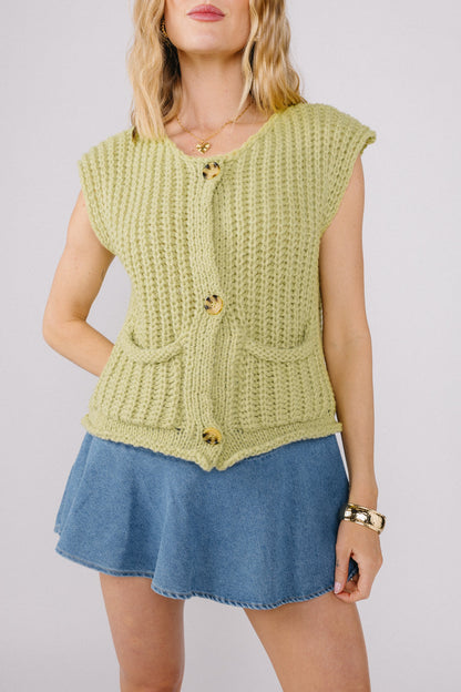 Cardigan con tavolozza di colori