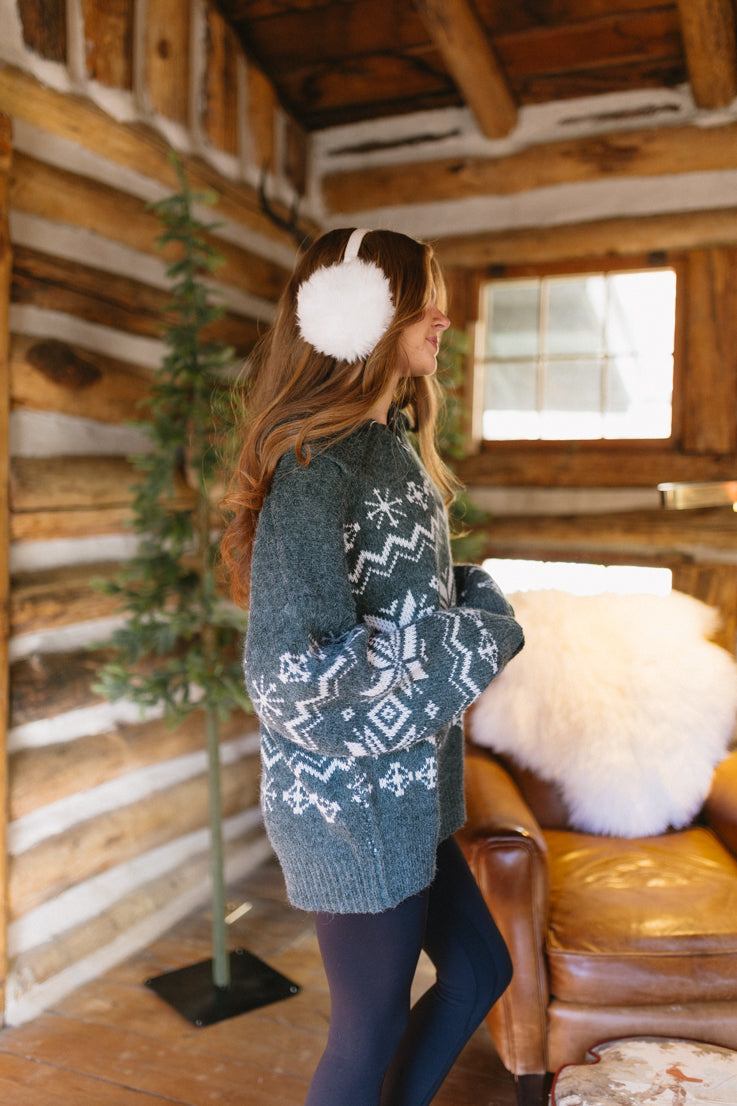 Maglione con albero di Natale
