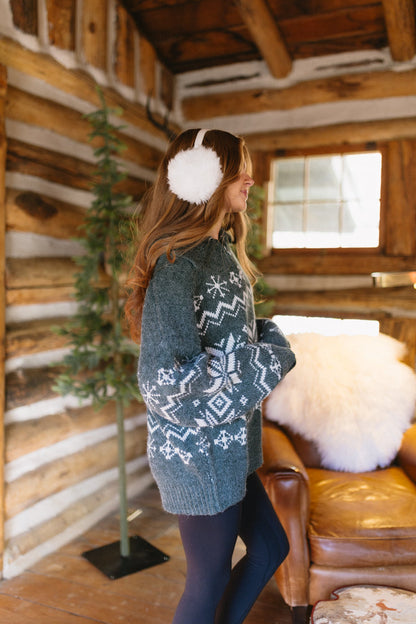 Maglione con albero di Natale