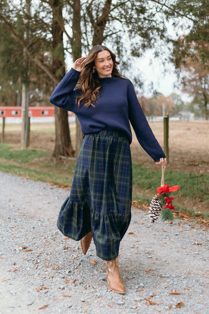 Gonna lunga per auguri di stagione