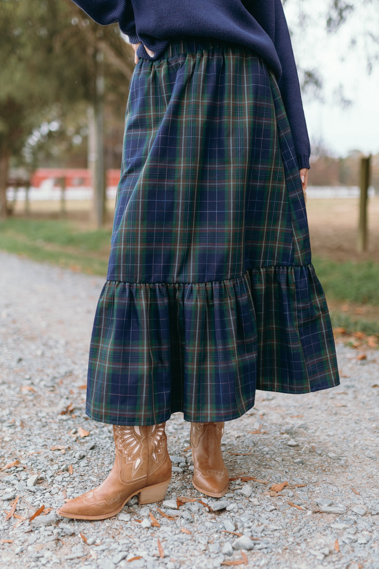 Gonna lunga per auguri di stagione