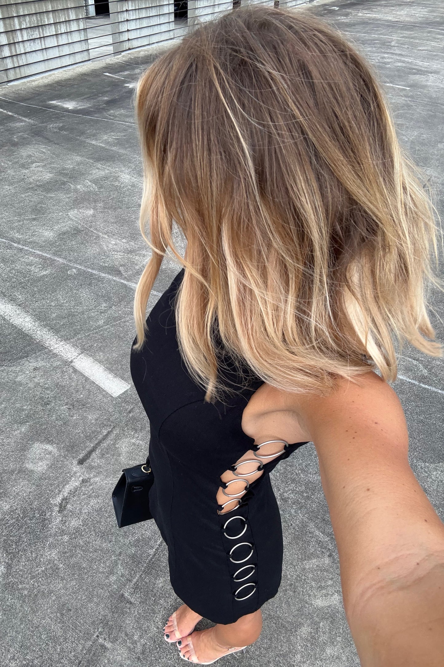 Nei dettagli del vestito