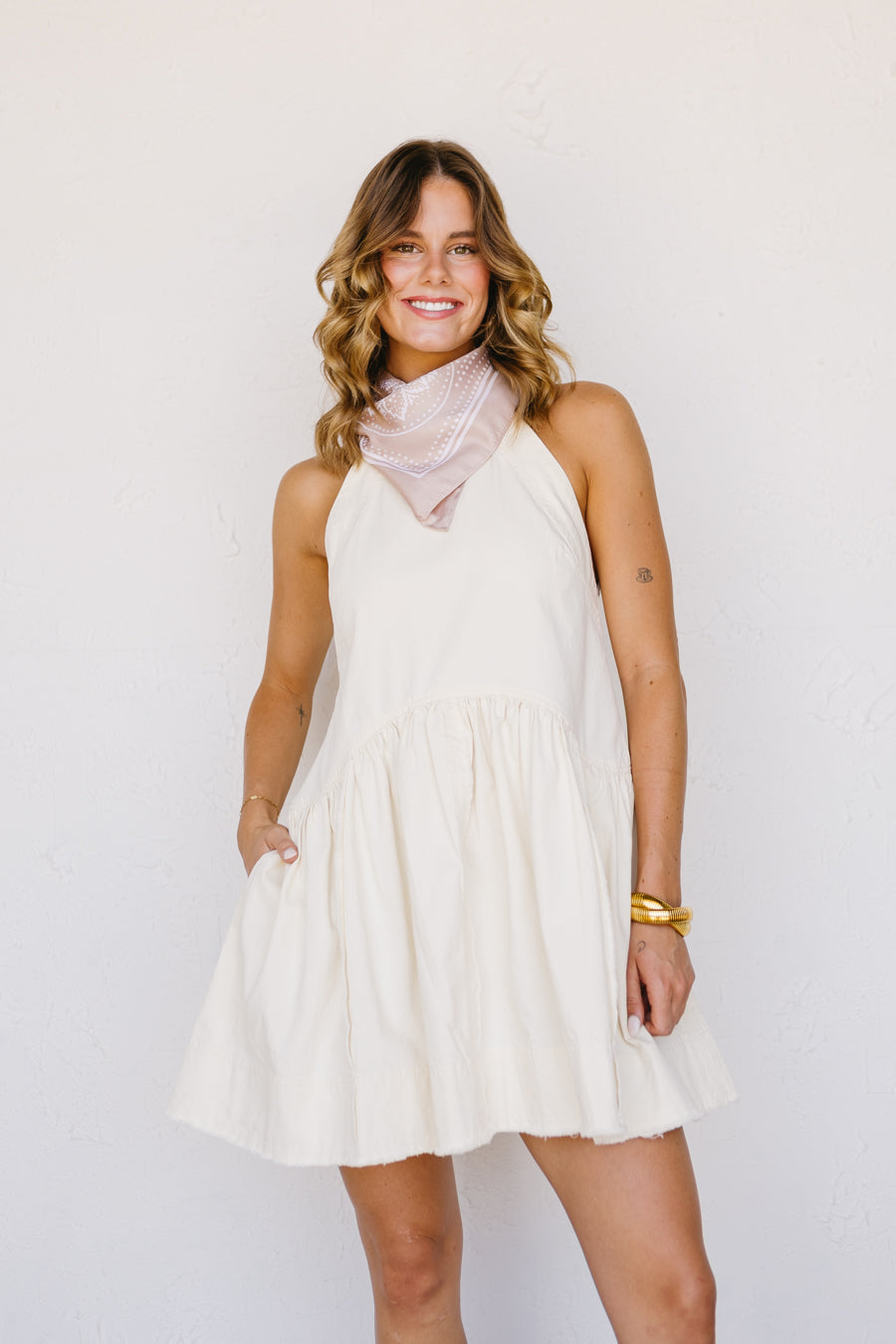 Abito galleggiante sull'aria