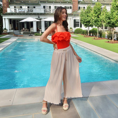 Pantaloni plissettati Siviglia