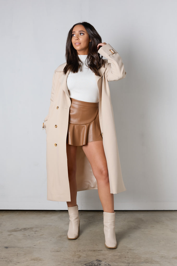 Gonna-skirt indispensabile per il weekend