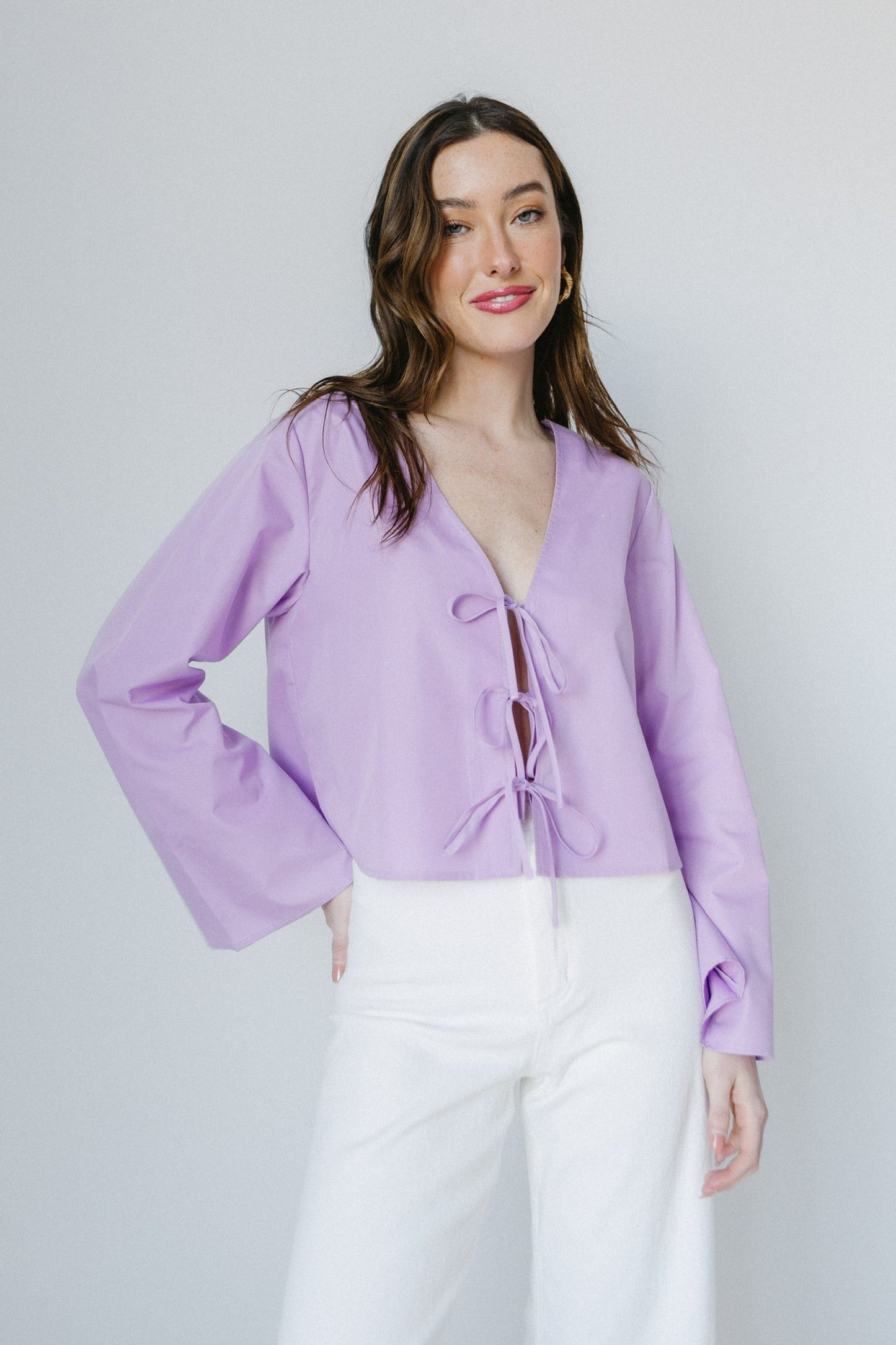 Calma e composta in alto