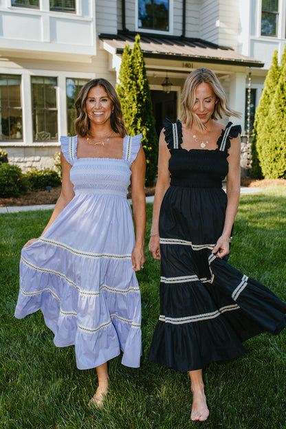 Abito midi soleggiato