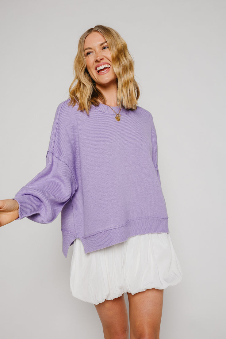 Maglione con cuori di caramella