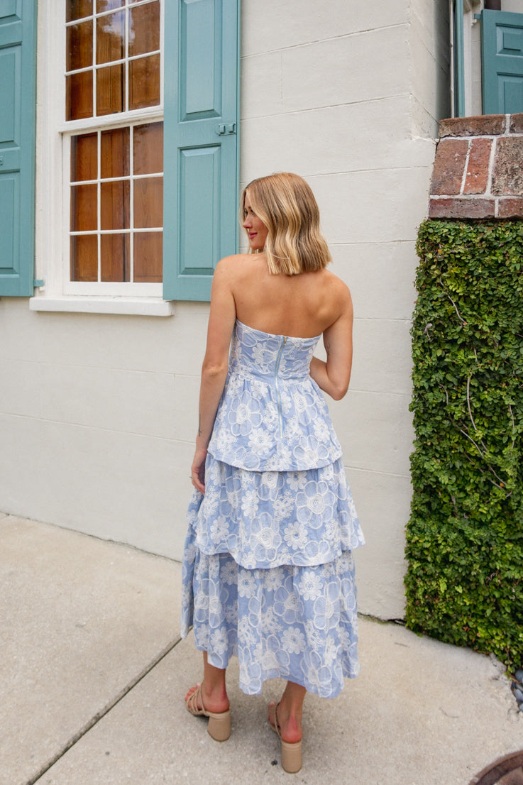 Abito midi Rose Gardens