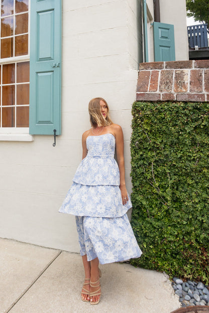 Abito midi Rose Gardens