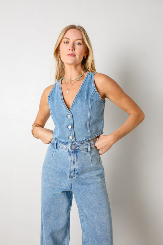 Gilet in denim Renegade