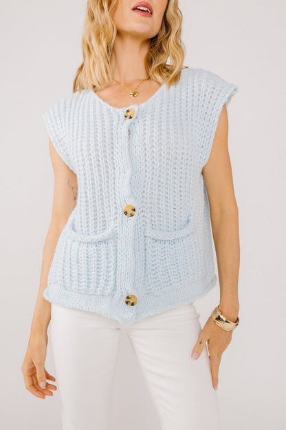 Cardigan con tavolozza di colori