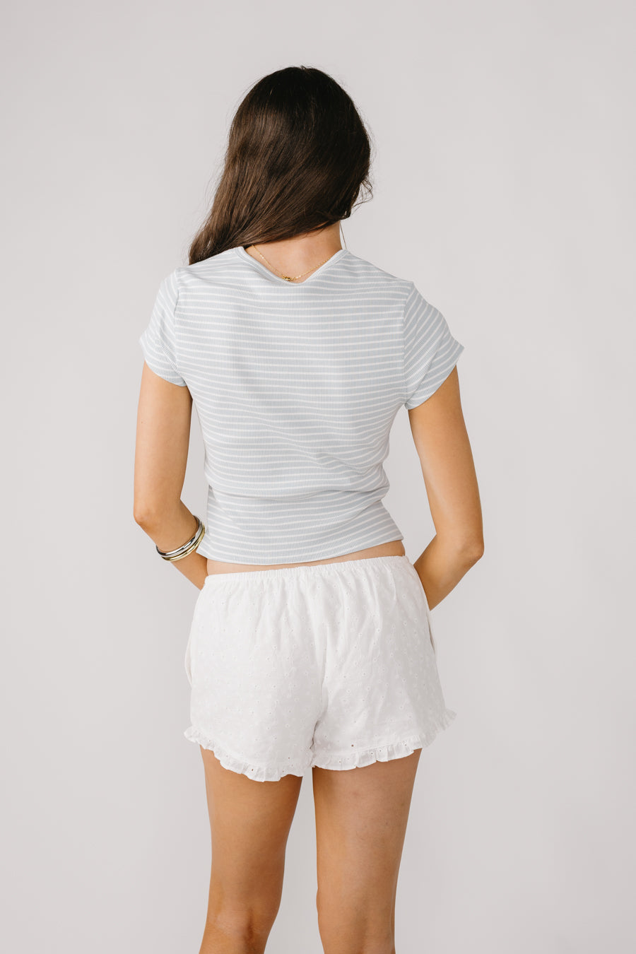 Maglietta con conchiglie estive