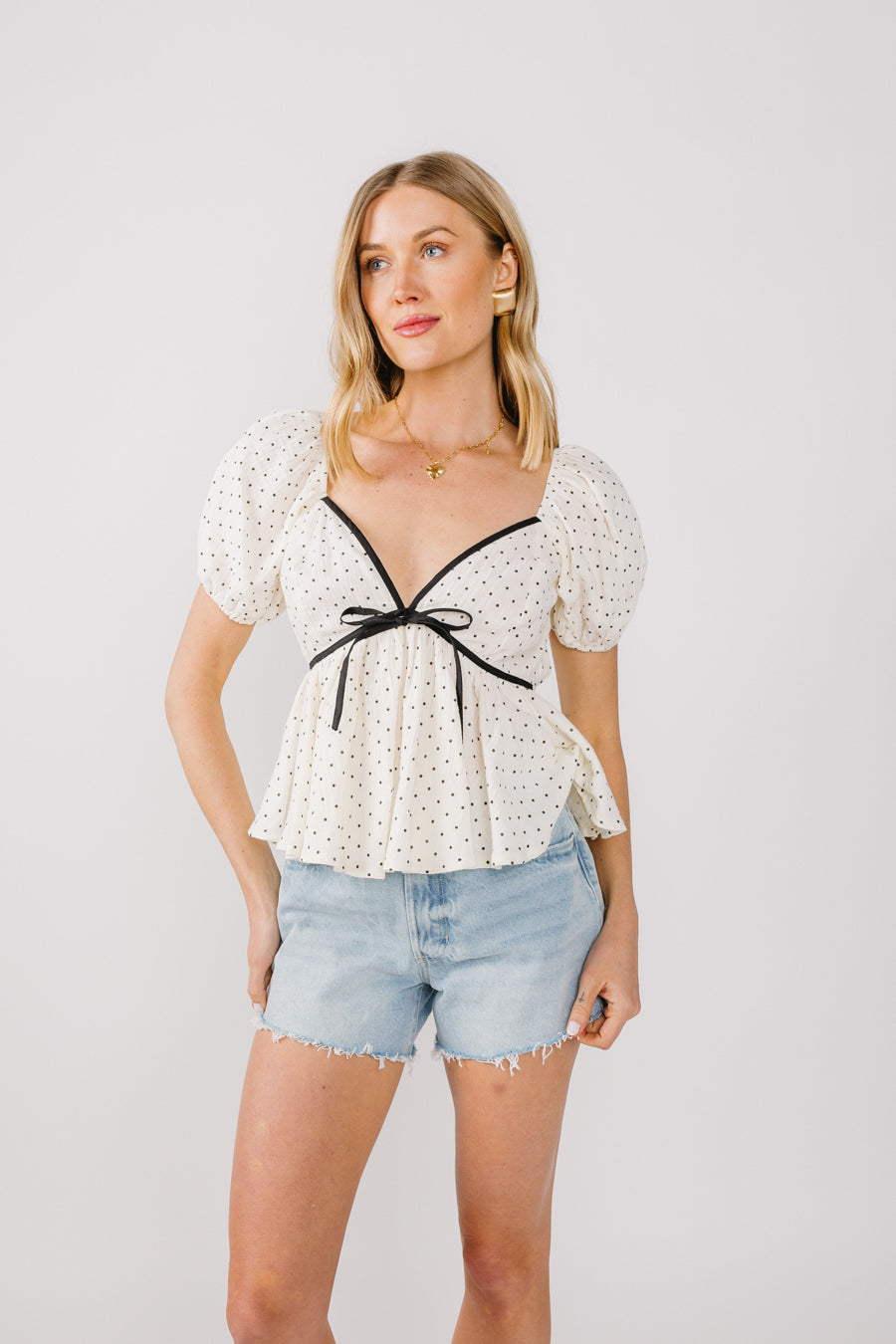 Pantaloncini di jeans Emma