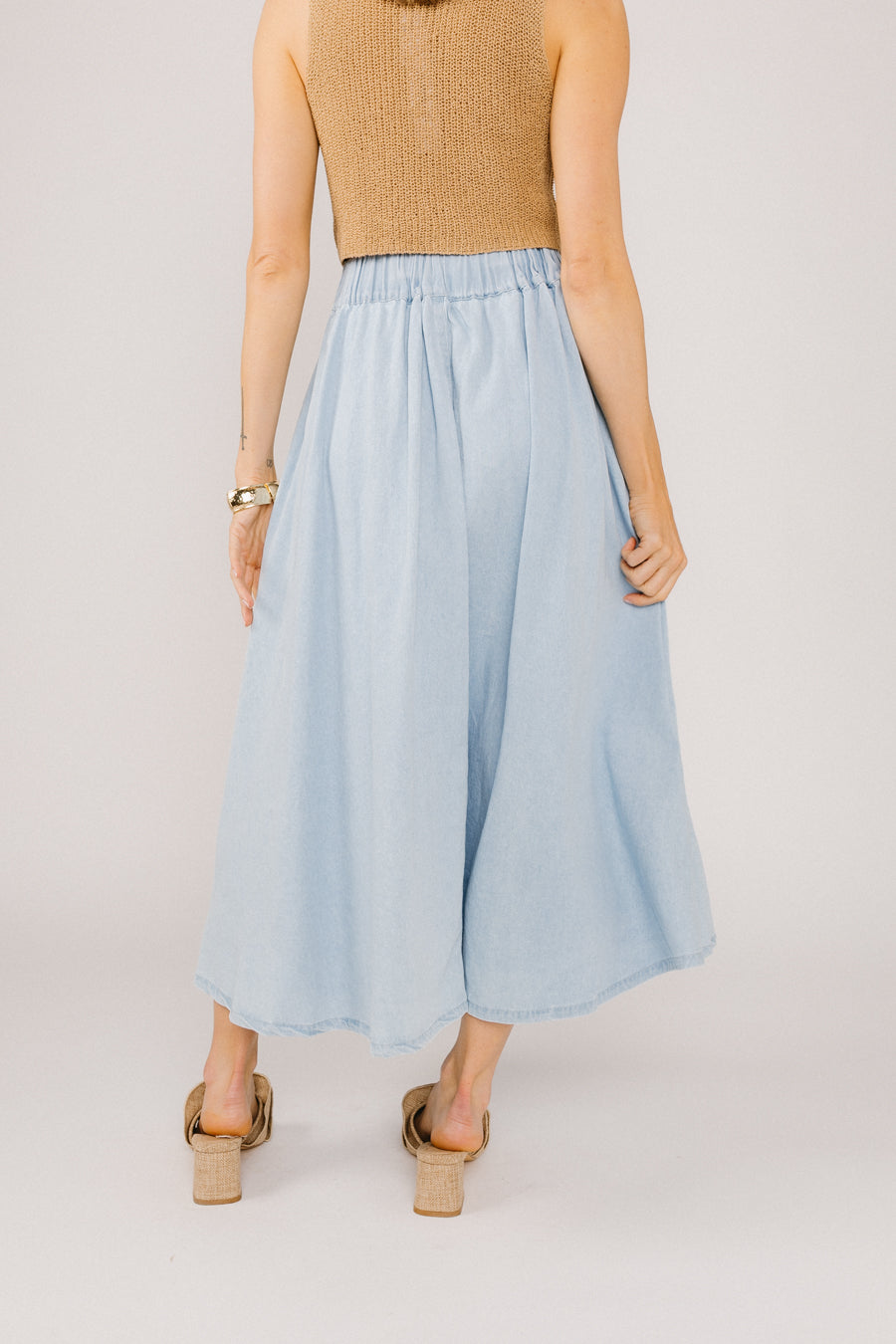 Gonna color nocciola