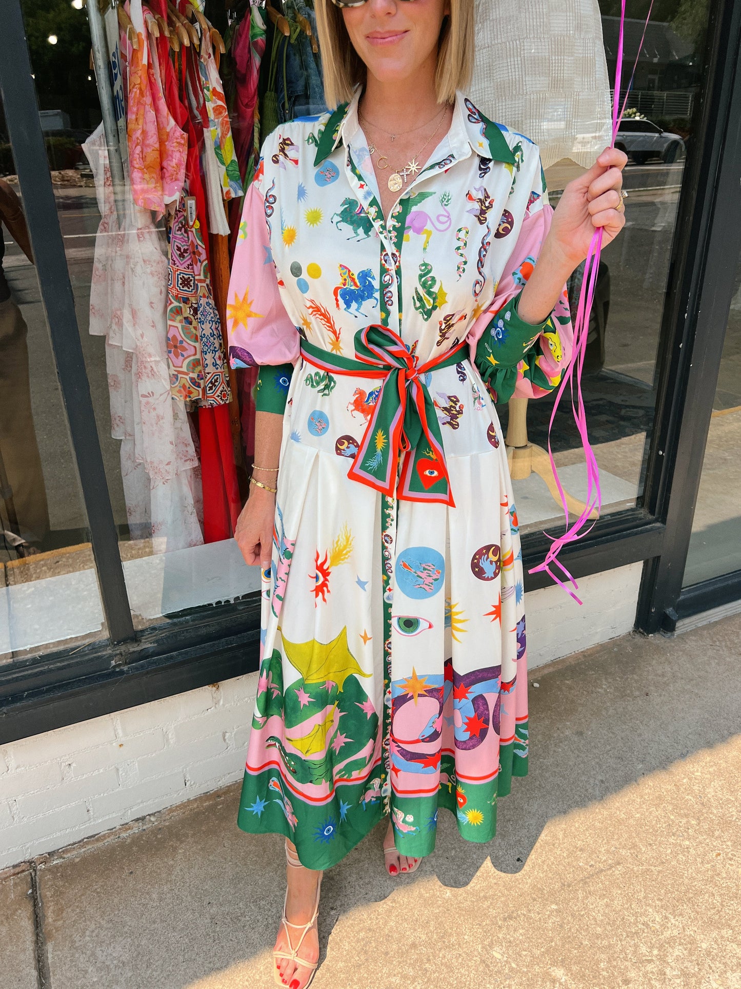 Abito midi incantato