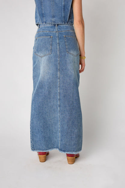 Gonna in denim High Noon