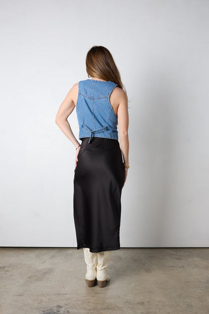 Gilet in denim Second Wind