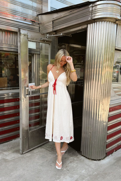 Abito con messaggio in bottiglia