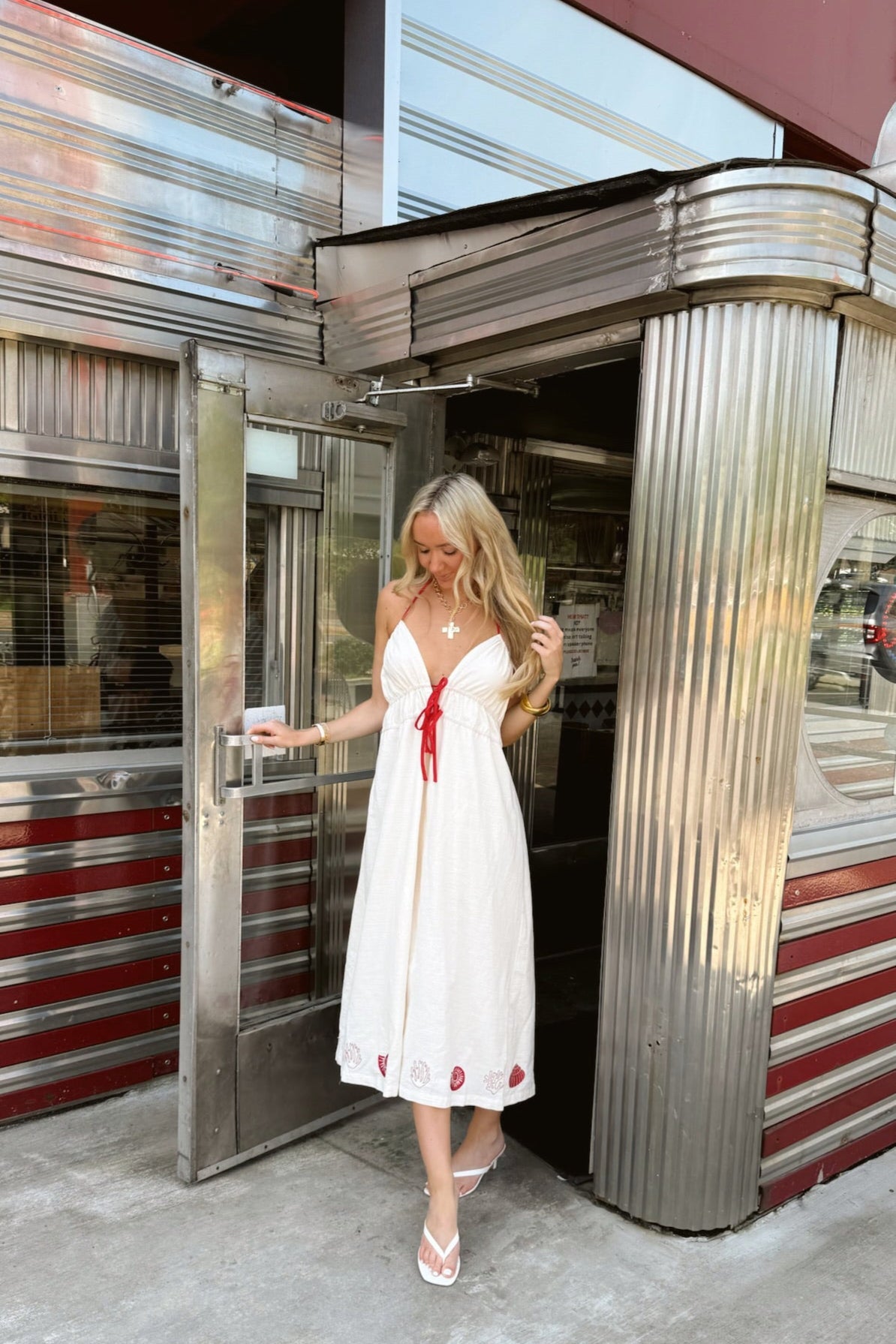 Abito con messaggio in bottiglia