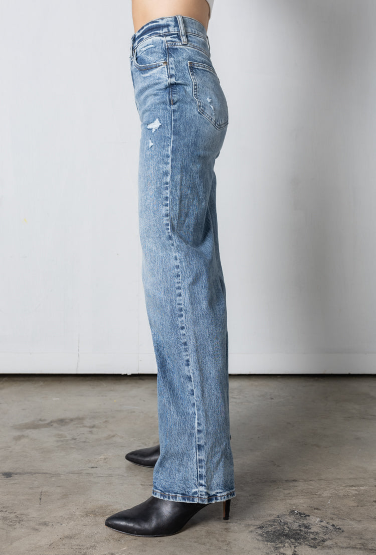 Jeans in denim Rosalie