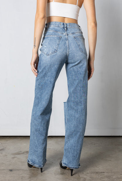 Jeans in denim Rosalie