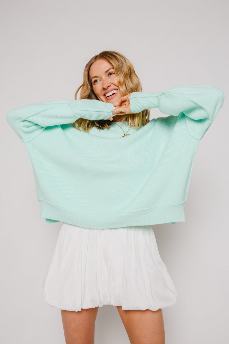 Maglione con cuori di caramella