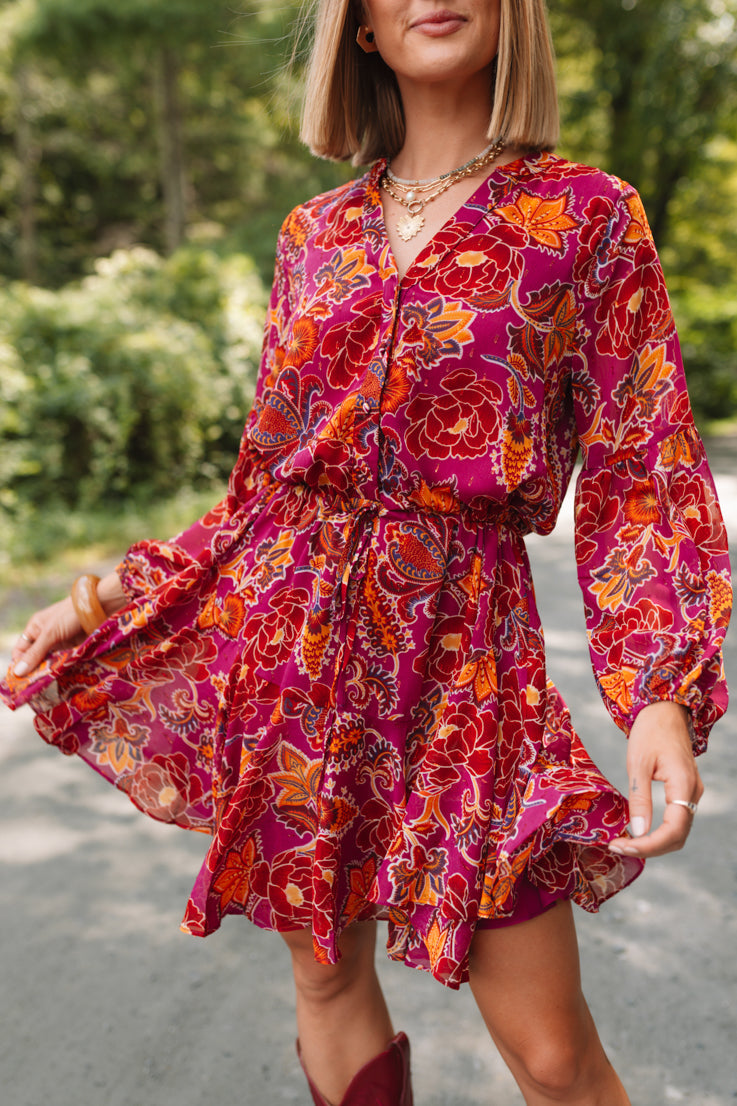 Abito Foglie Cadenti