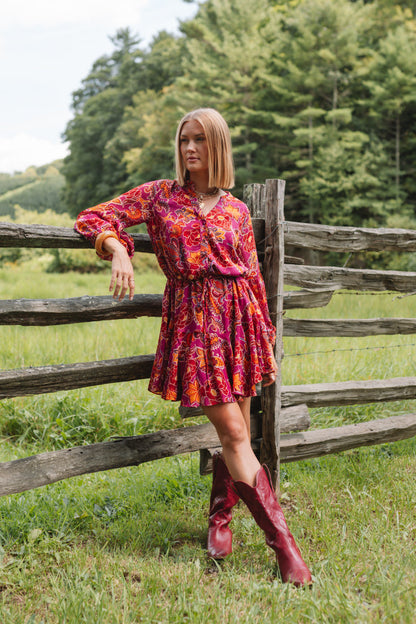 Abito Foglie Cadenti