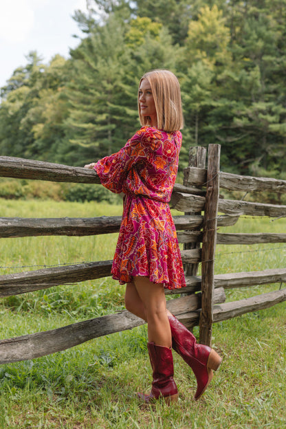 Abito Foglie Cadenti