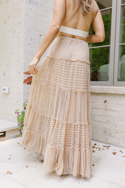 Gonna da sentiero in castagno