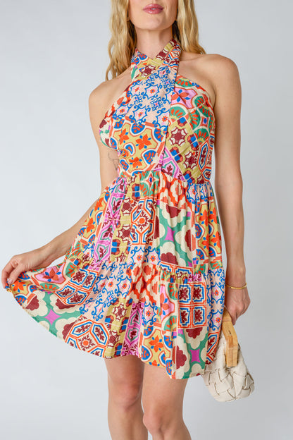 Mini abito shabby chic