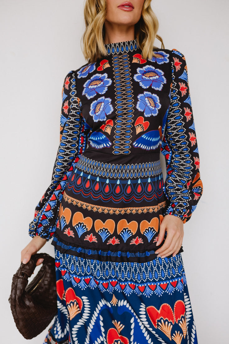 Abito lungo gioiello