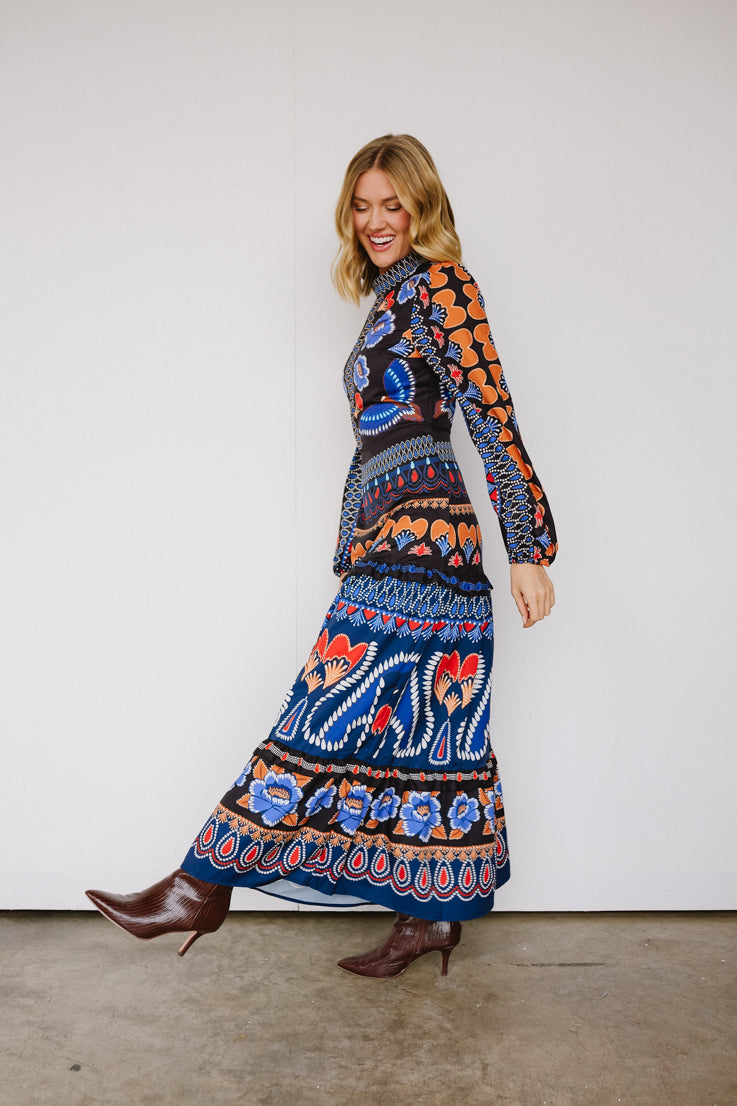 Abito lungo gioiello