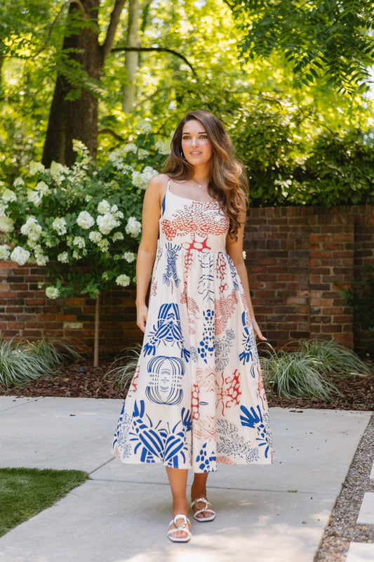 Abito Lungo la Barriera Corallina